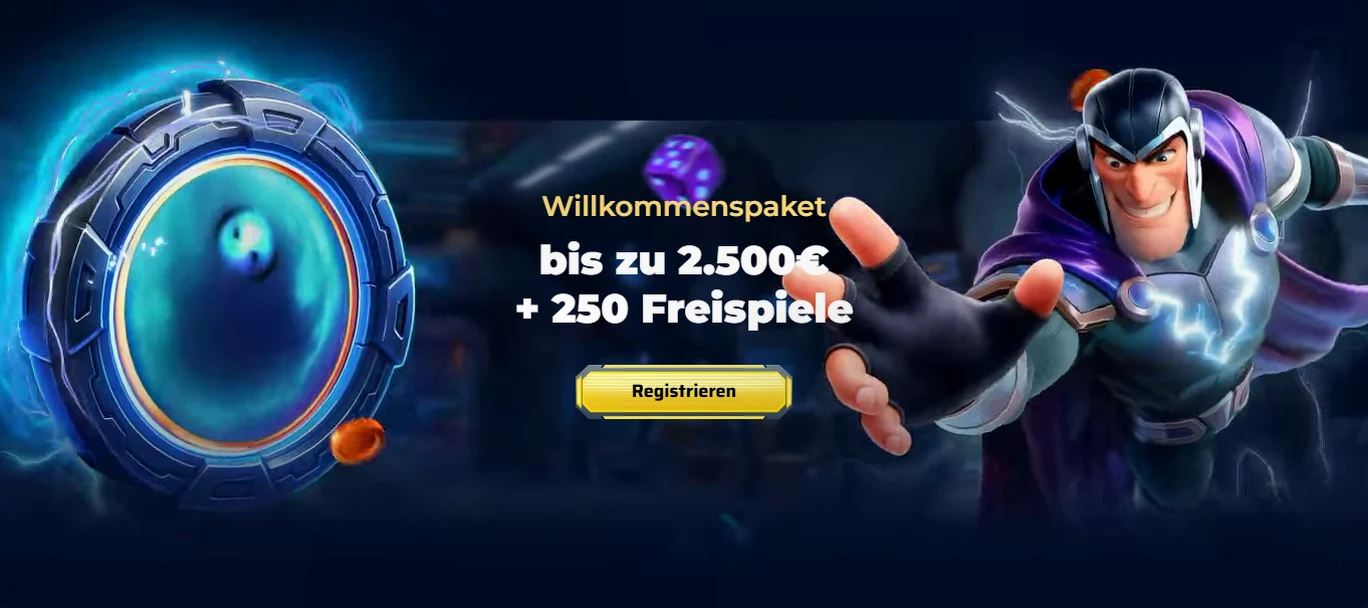 Magneticslots Casino — 100% bis zu 500 € und 100 Freispiele auf die erste Einzahlung